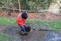 Muddy puddle