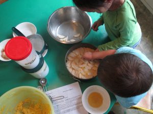 baking with our nashi pears