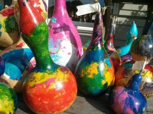 decorated gourds